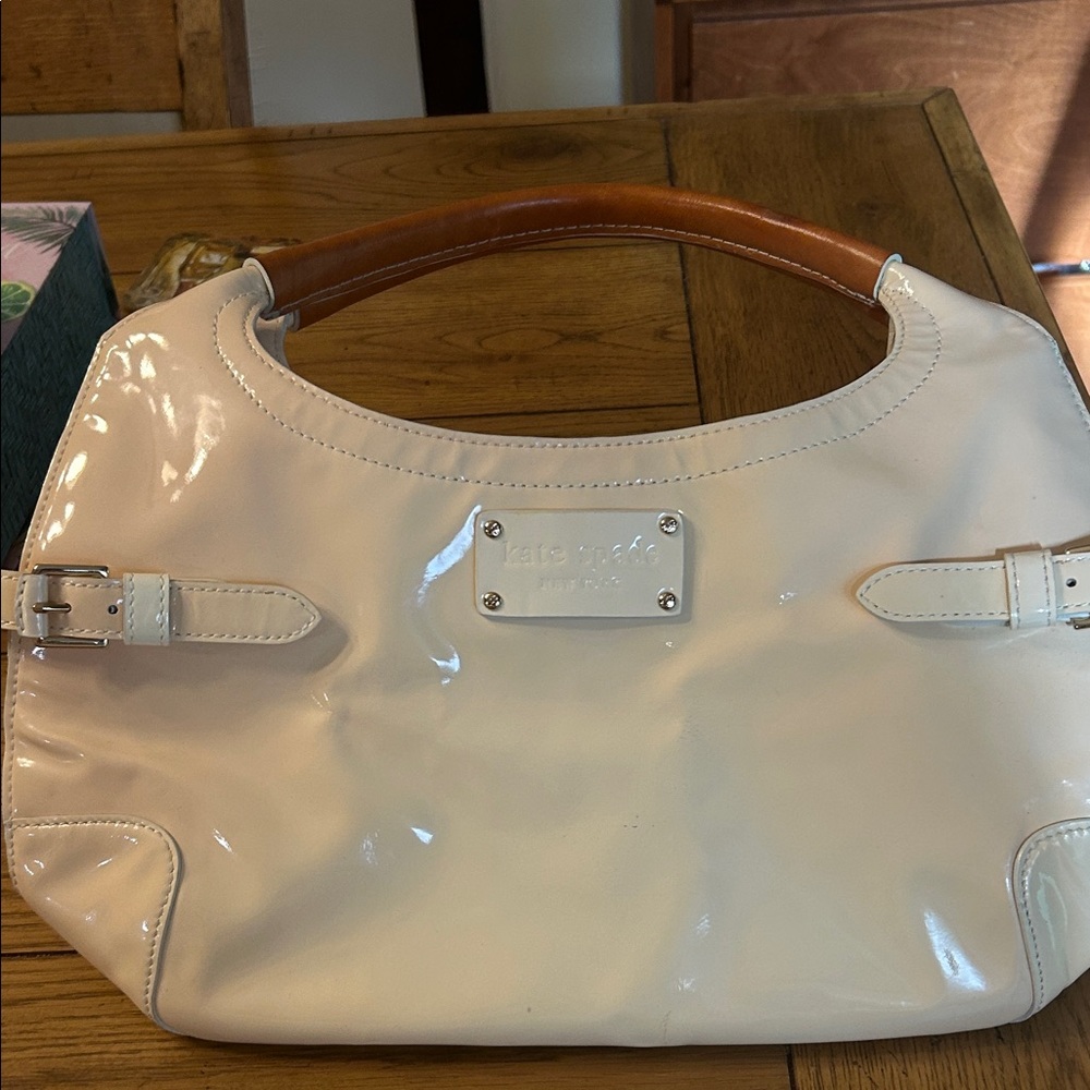 Kate Spade Cream Leather Handbag